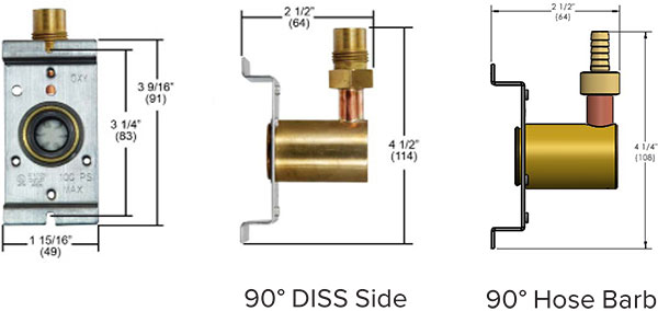 Rough In (Back Body) - Individual Components - Ambulance - Outlets