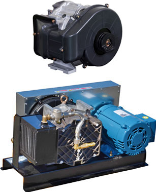 Oil-less Rotary Scroll Air Compressors