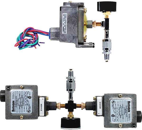 Pressure/Vacuum Pipeaway Assemblies with Switches - Accessories