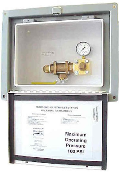 Emergency Oxygen Inlet Box   - Accessories