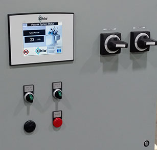 Vacuum System Electrical Panel